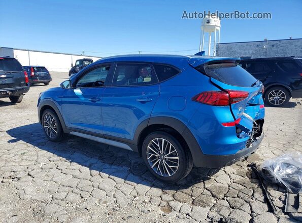 KM8J33AL2KU901318 2019 HYUNDAI TUCSON Blue Tył lewy
