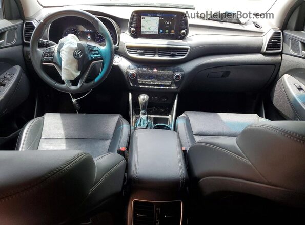 KM8J33AL2KU992848 2019 HYUNDAI TUCSON Silver Առջևի վահանակի տեսք