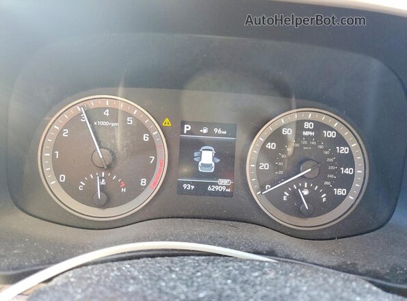 KM8J33AL2LU175574 2020 HYUNDAI TUCSON Gray ხელსაწყოთა პანელის ხედი