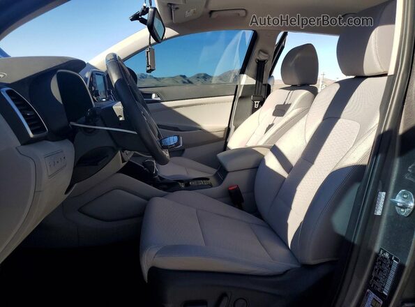 KM8J33AL2LU175574 2020 HYUNDAI TUCSON Gray წინა სალონის ხედი