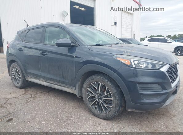 KM8J33AL2MU298776 2021 HYUNDAI TUCSON Blue Widok wnętrza z tyłu