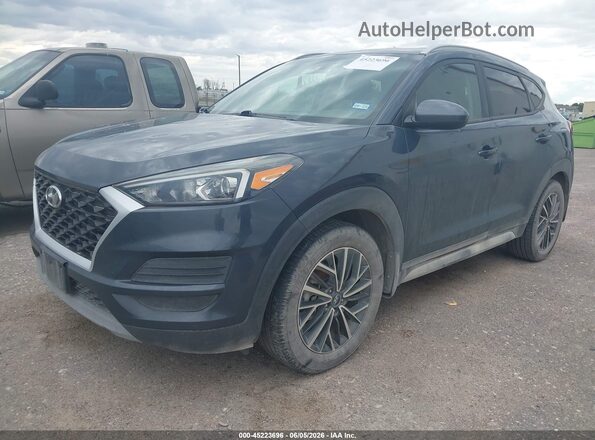 KM8J33AL2MU298776 2021 HYUNDAI TUCSON Blue Przód lewy