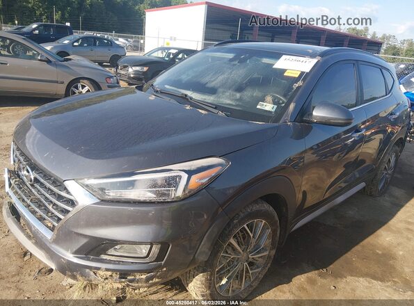 KM8J33AL2MU347989 2021 HYUNDAI TUCSON Gray Przód lewy