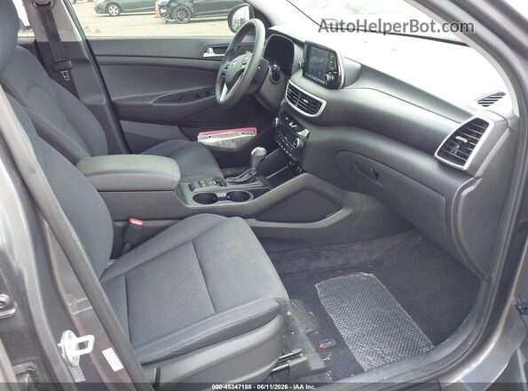 KM8J33AL2MU362816 2021 HYUNDAI TUCSON Silver Front interior view