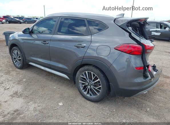 KM8J33AL2MU362816 2021 HYUNDAI TUCSON Silver Rear left
