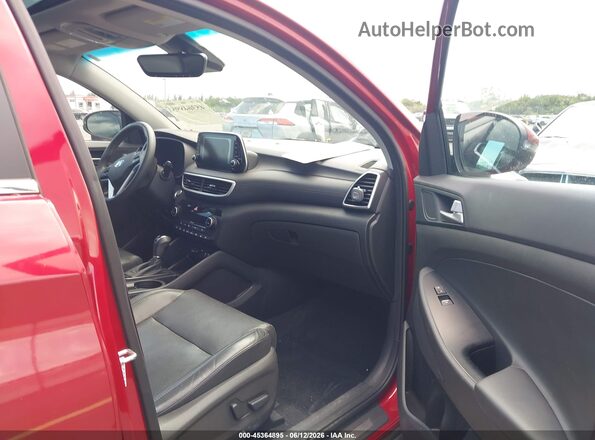 KM8J33AL2MU391720 2021 HYUNDAI TUCSON Red Vista interior delantera