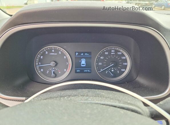 KM8J33AL3KU897408 2019 HYUNDAI TUCSON Gray 