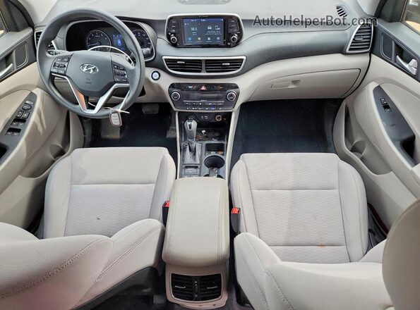 KM8J33AL3KU897408 2019 HYUNDAI TUCSON Gray 