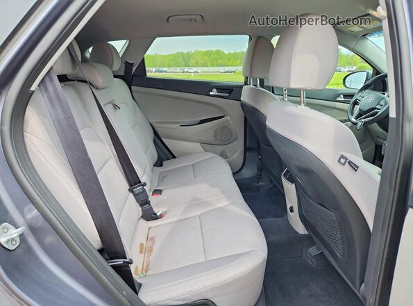 KM8J33AL3KU897408 2019 HYUNDAI TUCSON Gray 