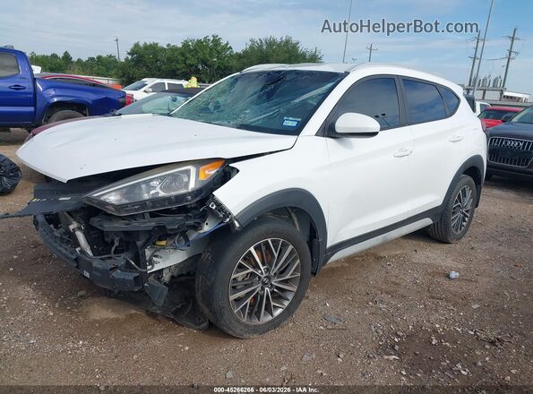 KM8J33AL3LU100852 2020 HYUNDAI TUCSON White Front left