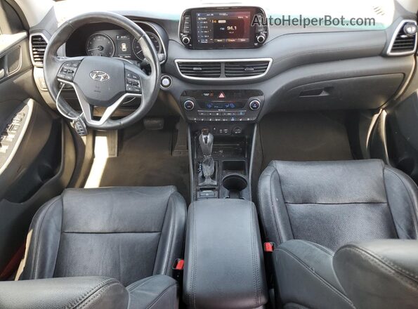 KM8J33AL4KU022385 2019 HYUNDAI TUCSON Charcoal Առջևի վահանակի տեսք