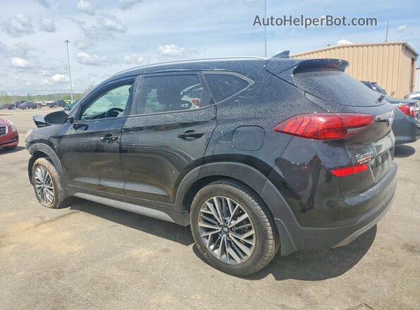 KM8J33AL4KU878415 2019 HYUNDAI TUCSON Black Հետևի ձախ