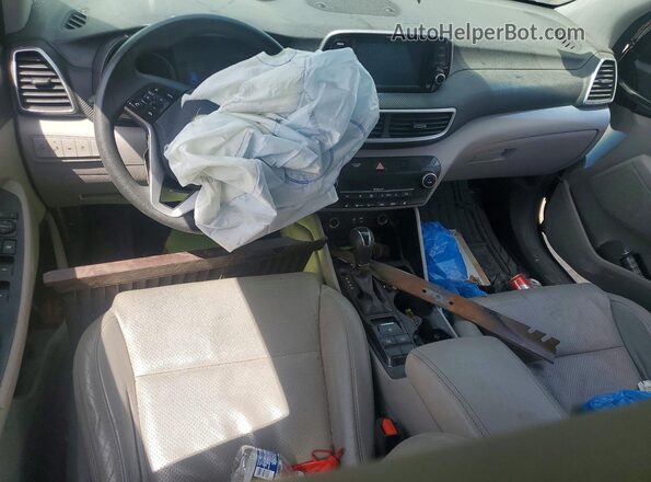 KM8J33AL4KU878415 2019 HYUNDAI TUCSON Black Առջևի վահանակի տեսք