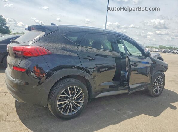 KM8J33AL4KU878415 2019 HYUNDAI TUCSON Black Հետևի աջ