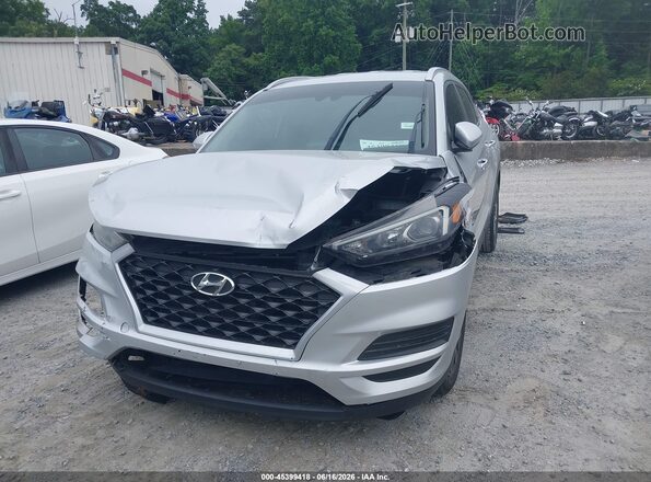 KM8J33AL4KU896624 2019 HYUNDAI TUCSON Серебряный Передняя левая четверть