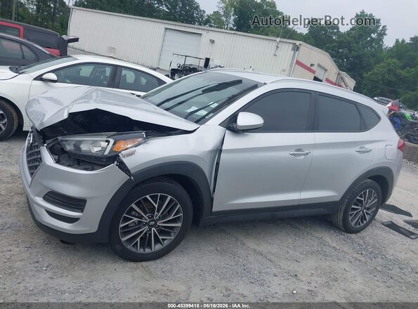 KM8J33AL4KU896624 2019 HYUNDAI TUCSON Серебряный Панорамный вид салона 360°
