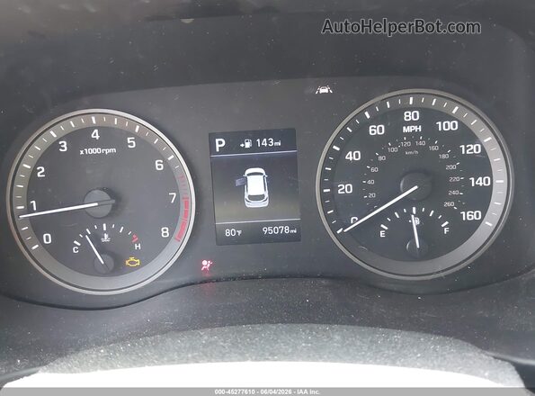 KM8J33AL4KU994603 2019 HYUNDAI TUCSON Dark Blue Вид задніх сидінь