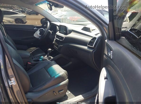 KM8J33AL4KU994603 2019 HYUNDAI TUCSON Dark Blue Вид салону спереду