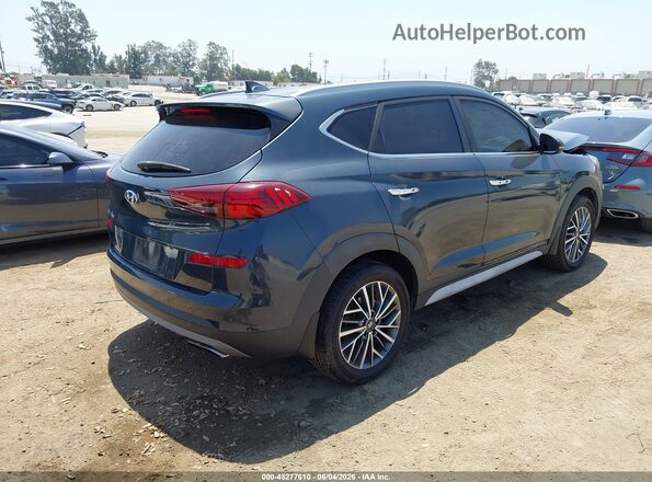 KM8J33AL4KU994603 2019 HYUNDAI TUCSON Dark Blue Задня права чверть
