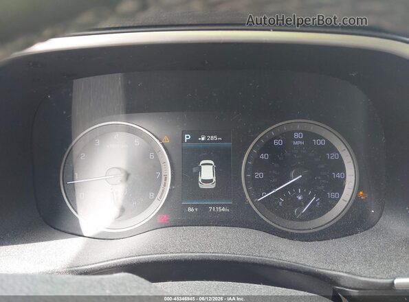KM8J33AL4LU241297 2020 HYUNDAI TUCSON White Вид задніх сидінь