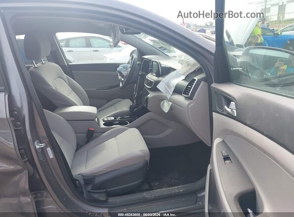 KM8J33AL4LU276972 2020 HYUNDAI TUCSON Gray Front interior view