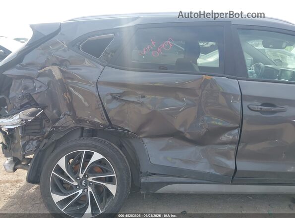KM8J33AL4LU276972 2020 HYUNDAI TUCSON Gray VIN sticker view