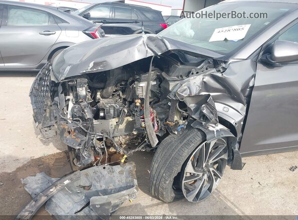KM8J33AL4LU276972 2020 HYUNDAI TUCSON Gray Front view