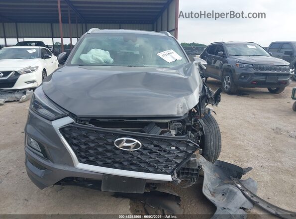 KM8J33AL4LU276972 2020 HYUNDAI TUCSON Gray Instrument cluster view