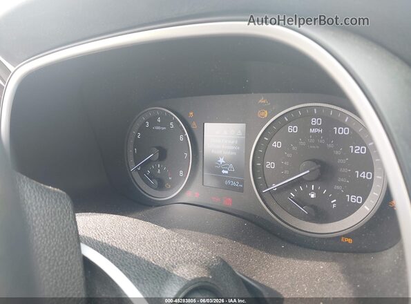 KM8J33AL4LU276972 2020 HYUNDAI TUCSON Gray Rear seats view
