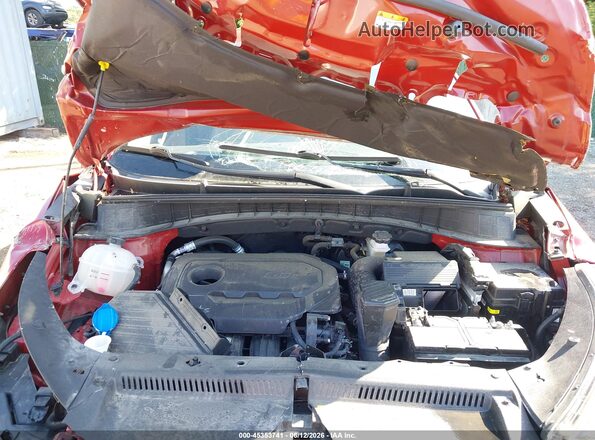 KM8J33AL4MU378273 2021 HYUNDAI TUCSON Red Вид ззаду