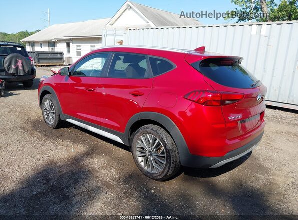 KM8J33AL4MU378273 2021 HYUNDAI TUCSON Red Задня ліва чверть