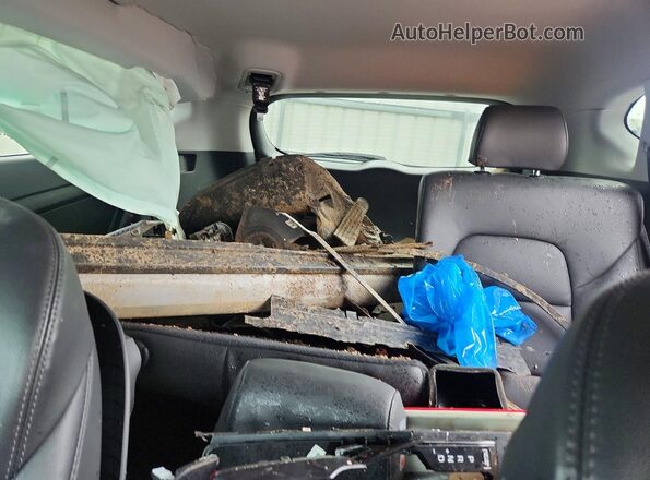 KM8J33AL5MU305915 2021 HYUNDAI TUCSON Silver უკანა სავარძლების ხედი