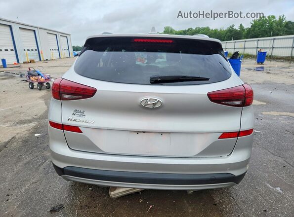 KM8J33AL5MU305915 2021 HYUNDAI TUCSON Silver უკანა ხედი