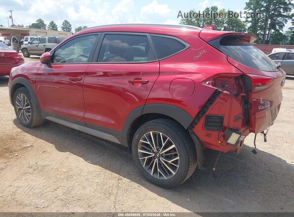 KM8J33AL5MU380002 2021 HYUNDAI TUCSON Red Հետևի ձախ