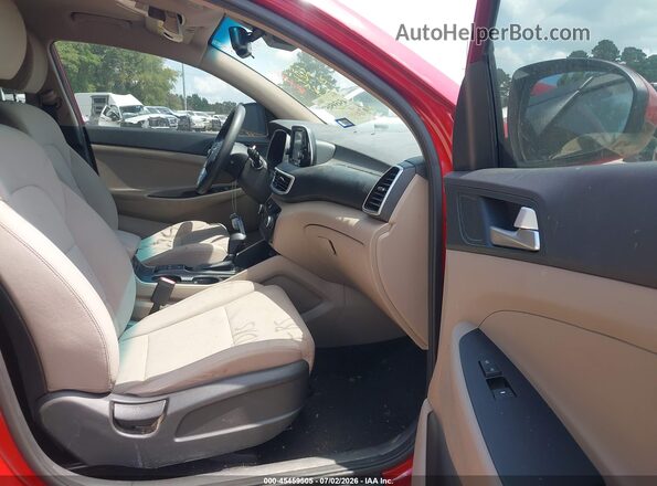 KM8J33AL5MU380002 2021 HYUNDAI TUCSON Red Սալոնի դիմացի տեսք