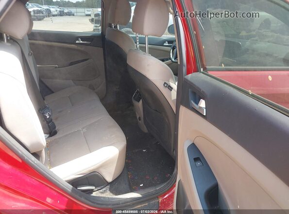 KM8J33AL5MU380002 2021 HYUNDAI TUCSON Red VIN կոդի պիտակի տեսք