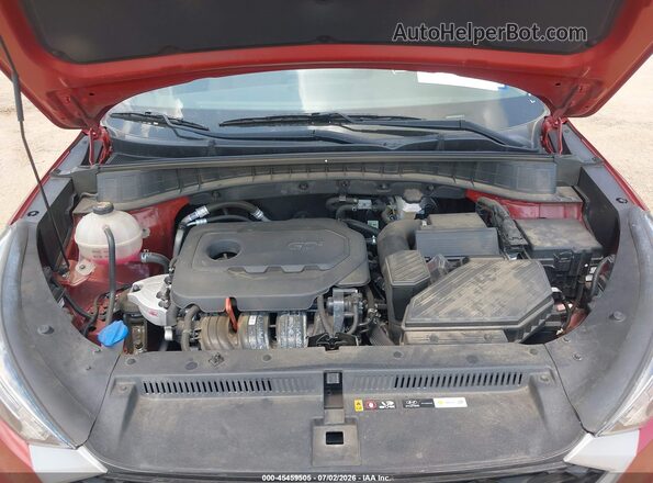 KM8J33AL5MU380002 2021 HYUNDAI TUCSON Red Հետևի տեսք