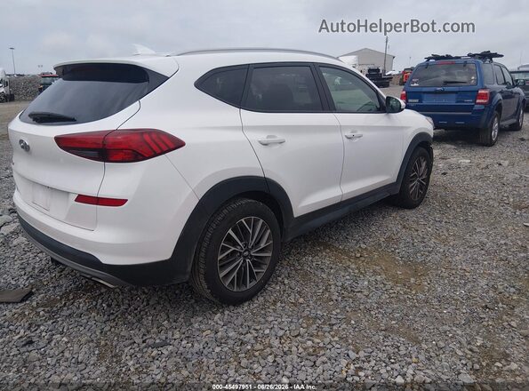 KM8J33AL6KU064962 2019 HYUNDAI TUCSON White უკანა მარჯვენა