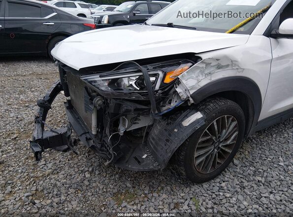 KM8J33AL6KU064962 2019 HYUNDAI TUCSON White წინა ხედი