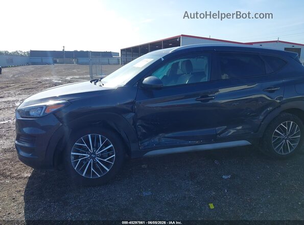 KM8J33AL6MU298327 2021 HYUNDAI TUCSON Black Widok z przodu
