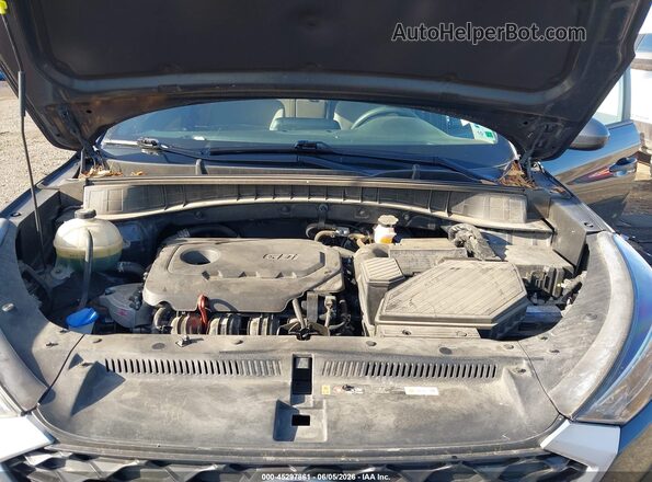 KM8J33AL6MU298327 2021 HYUNDAI TUCSON Black Widok z tyłu