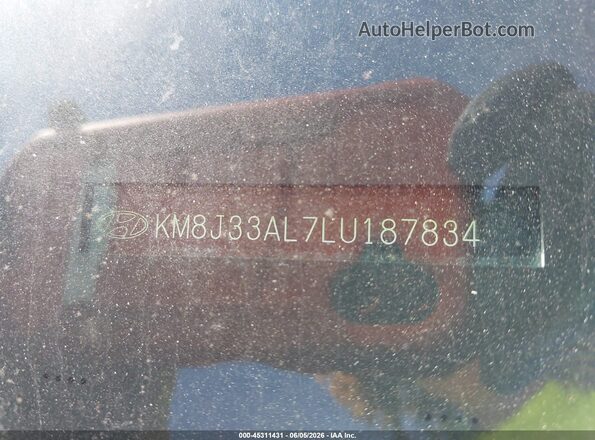 KM8J33AL7LU187834 2020 HYUNDAI TUCSON White Շարժիչի բաժամունքի տեսք