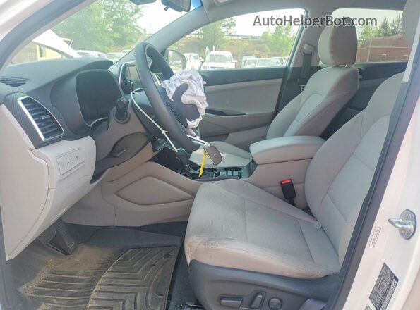 KM8J33AL7LU201750 2020 HYUNDAI TUCSON White Front interior view