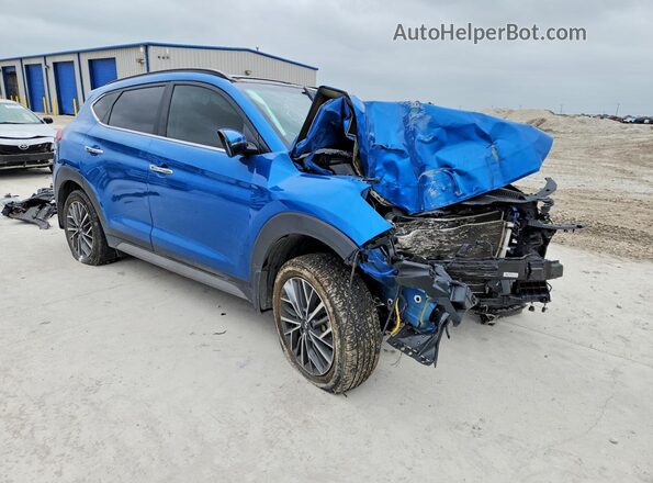 KM8J33AL7LU243576 2020 HYUNDAI TUCSON Blue Առջևի աջ