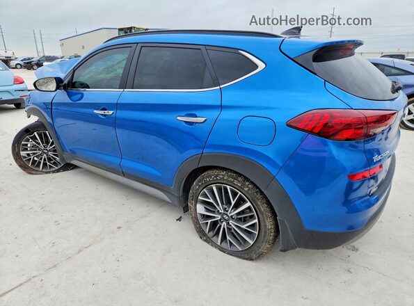 KM8J33AL7LU243576 2020 HYUNDAI TUCSON Blue Հետևի ձախ