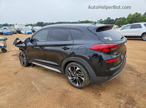 KM8J33AL8LU093610 2020 HYUNDAI TUCSON Black Trasero izquierdo