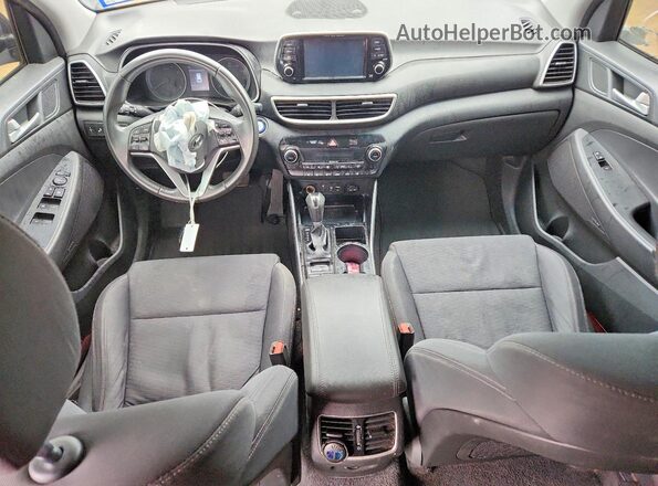 KM8J33AL8LU093610 2020 HYUNDAI TUCSON Black Vista del salpicadero