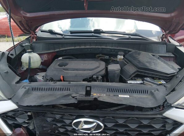 KM8J33AL8LU122183 2020 HYUNDAI TUCSON Burgundy Rear view