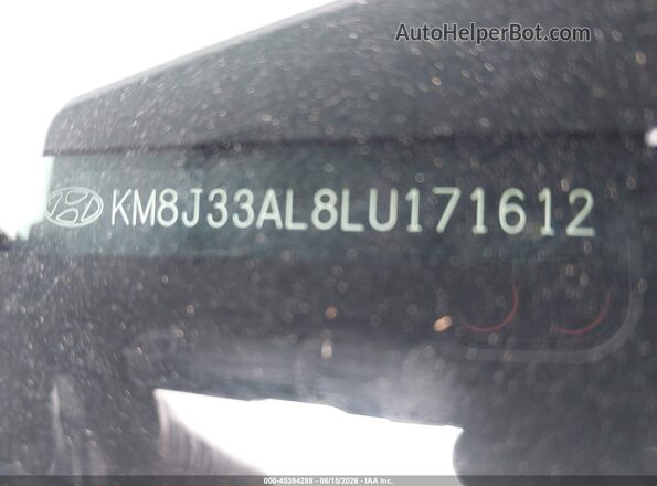 KM8J33AL8LU171612 2020 HYUNDAI TUCSON Gray 
