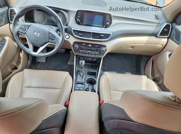 KM8J33AL8LU248673 2020 HYUNDAI TUCSON Blue Widok deski rozdzielczej